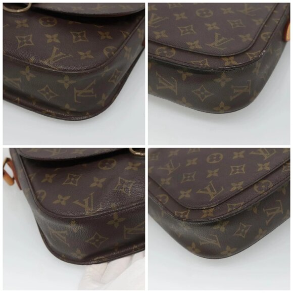 LOUIS VUITTON Monogram Saint Cloud GM Shoulder Bag M51242 LV Auth 126669 - Picture 15 of 16